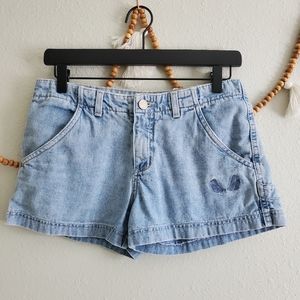 Sexy Machine || button denim shorts
